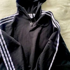 Adidas Crop hoody sweatshirt